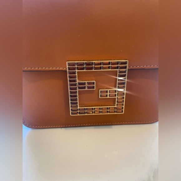 Fendi brown “Forever Fendi” Fab bag - Picture 10 of 17